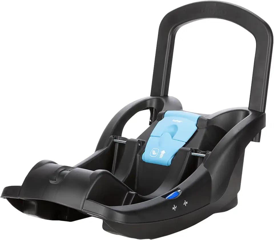 Diono LiteClik30 R and RX SafePlus Base, Stay-in-Car Base for Second Vehicle, Compatible with LiteClik30 R and RX SafePlus Car Seats, Features Steel Anti-Rebound Bar (Black)