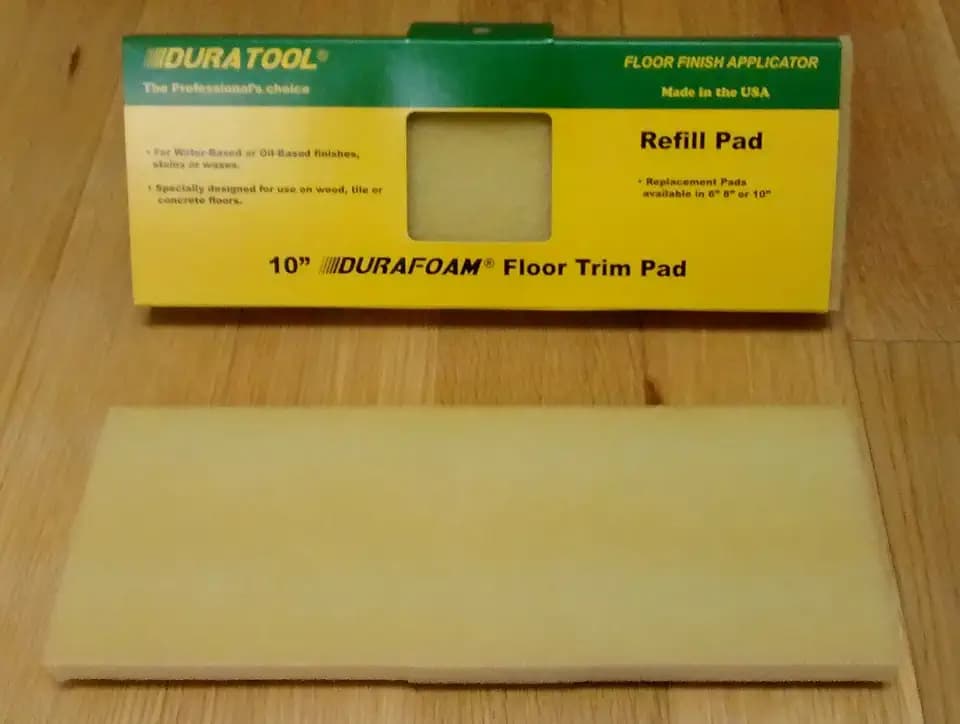 Duratool Durafoam 10" Refill Floor/trim Pad Paint and Finish Applicator Refill #8041