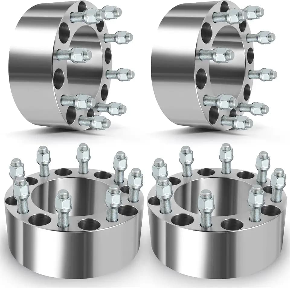 ECCPP 4PCS 3" 8 Lug Wheel Spacers 8x170mm to 8x170mm Wheel Spacers Kits fit for 2004-2014 for ford F-250 Super Duty| 1999-2003 for ford F-350 Super Duty