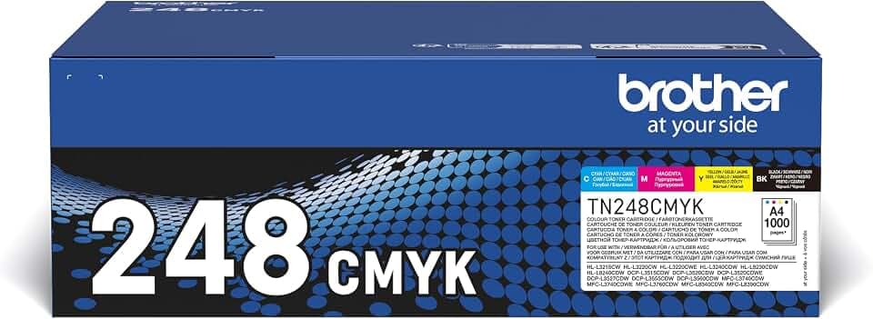 BROTHER Original TN-248VAL Toner Value Pack Cyan/Yellow/Magenta