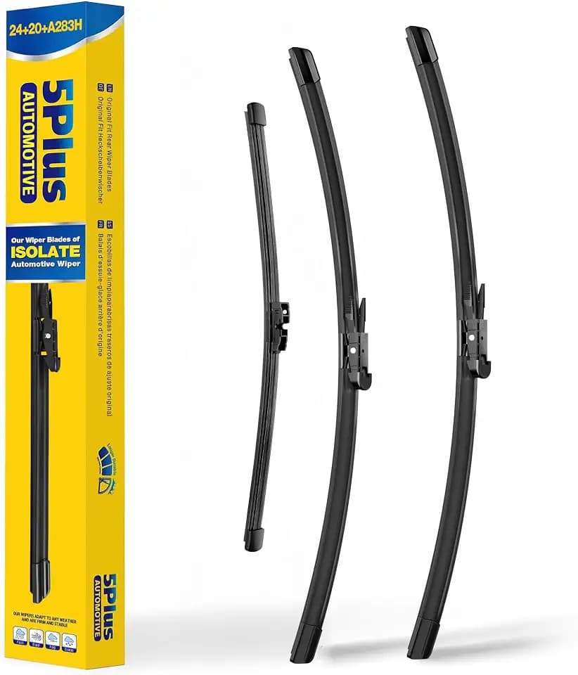 5 PLUS Custom-Fit Wipers fits 2020-2026 Ford Escape Windshield Wipers