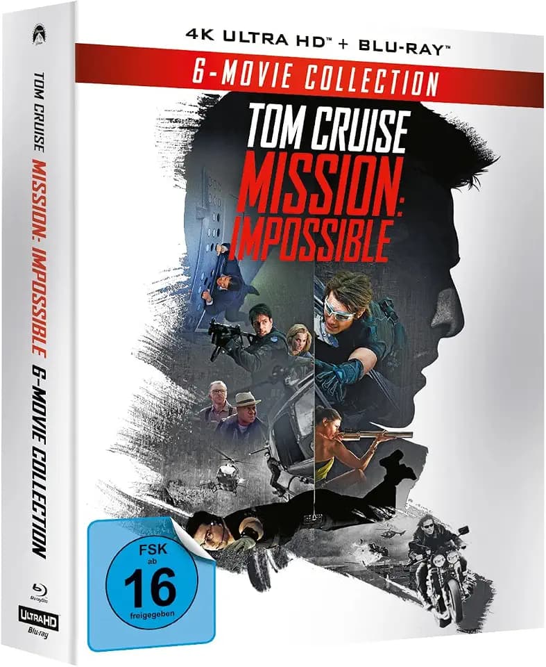 Mission: Impossible 6-Movie Collection [6 4K Ultra HDs] + [6 Blu-rays] + [Bonus Blu-ray]