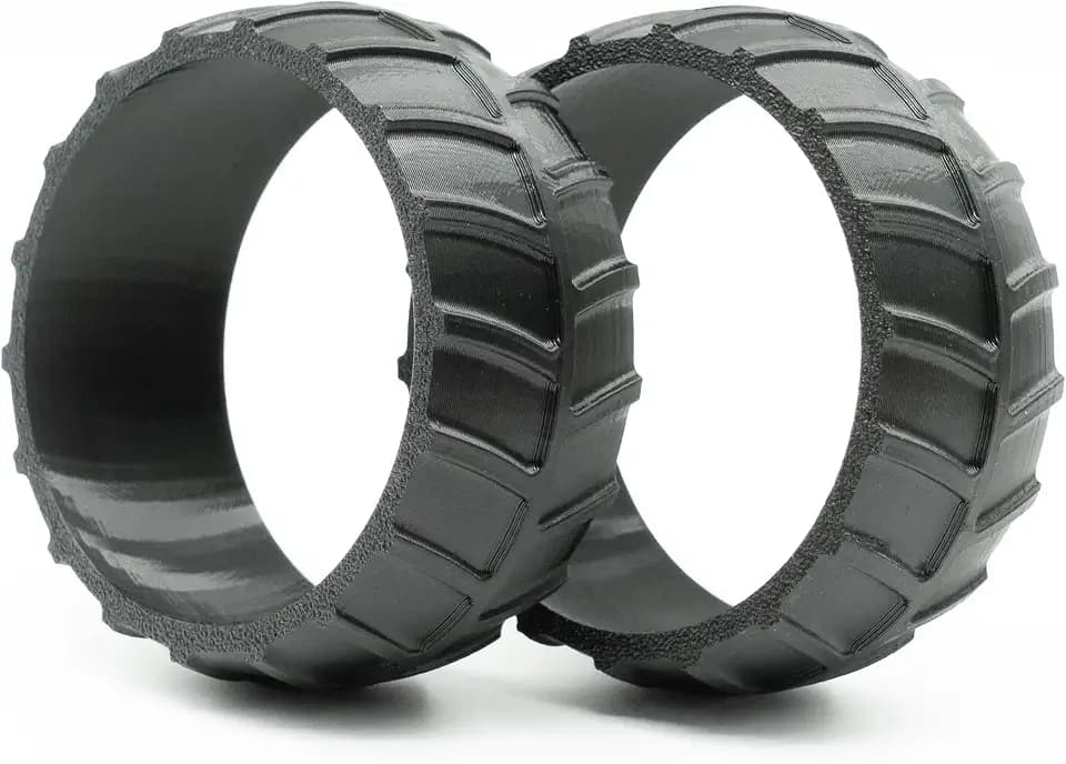 2x Radschutz XL kompatibel mit Gardena Sileno Life City Mähroboter Profil Erhöhung Traktionsverbesserung - robustes Profil Tuning - Made in Germany