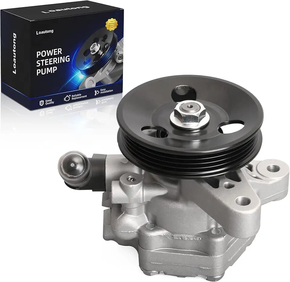 Power Steering Pump with Pulley for Honda Civic L4 1.7L 2001-2005