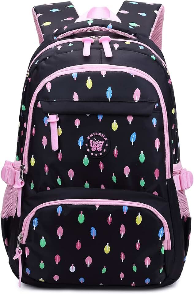 Mädchen-Rucksack, Schultasche für Kinder, Kleinkinder, Studenten, Büchertasche, lässiger Tagesrucksack, Laptop-Rucksack, Outdoor-Reisetasche – Idee für Mädchen im Alter von 3 4 5 6 7 8 9 10 Jahren