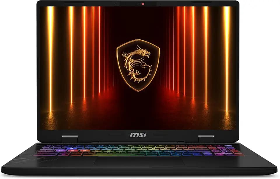 msi Crosshair A16 HX 16” 2.5K QHD+ 240Hz Gaming Laptop – AMD Ryzen 9 8940HX, NVIDIA GeForce RTX 5070, 32GB DDR5, 1TB NVMe SSD, Wi-Fi 6E, USB-C, Windows 11 Home: Gunmetal Grey E8WGK-009US