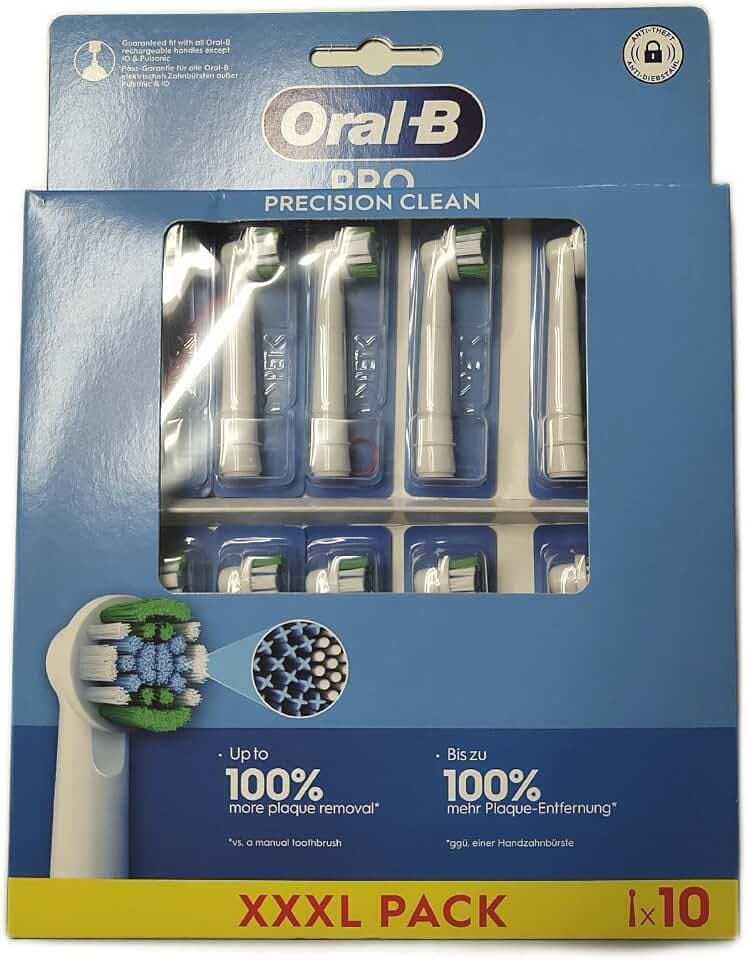 Oral-B Ersatzbürstenköpfe Pro Precision Clean, 10 Köpfe