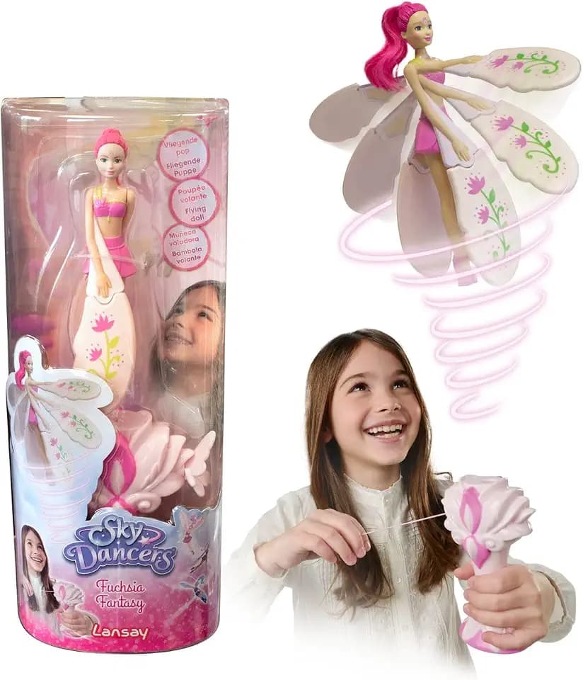 Lansay Sky Dancers - Fuchsia Fantasy - Fliegende Puppe - Ab 6 Jahren