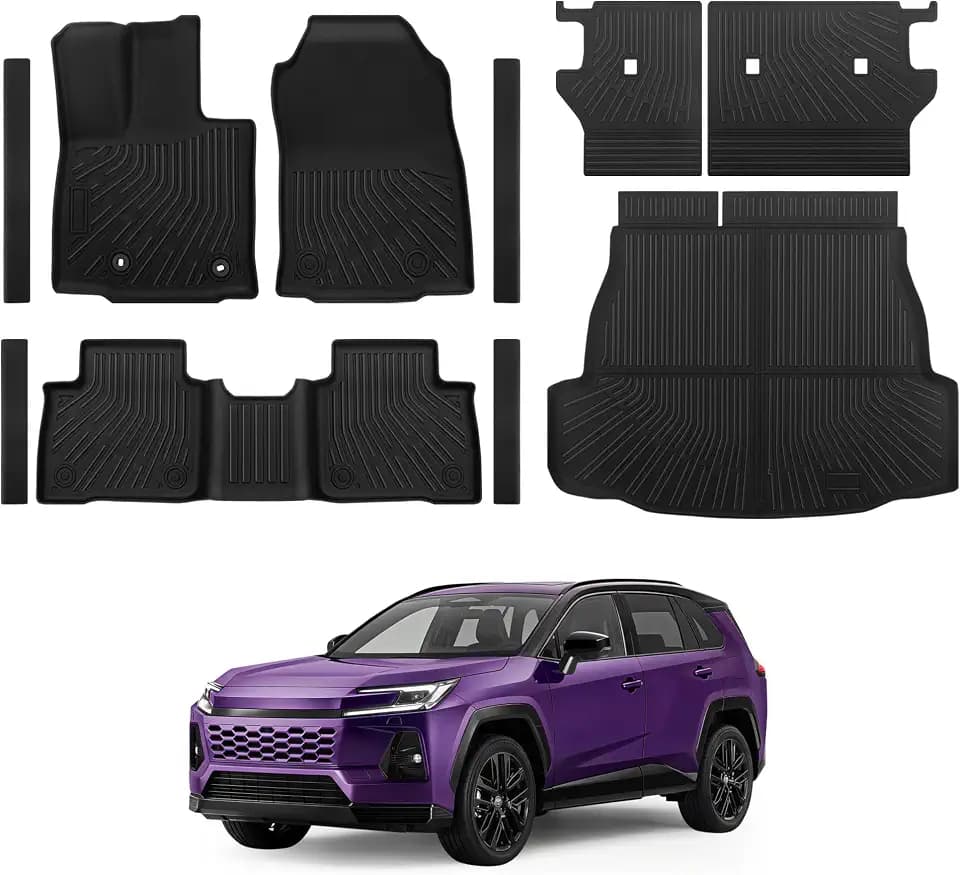 Floor Mats for Toyota RAV4 2026 Accessories Hybrid