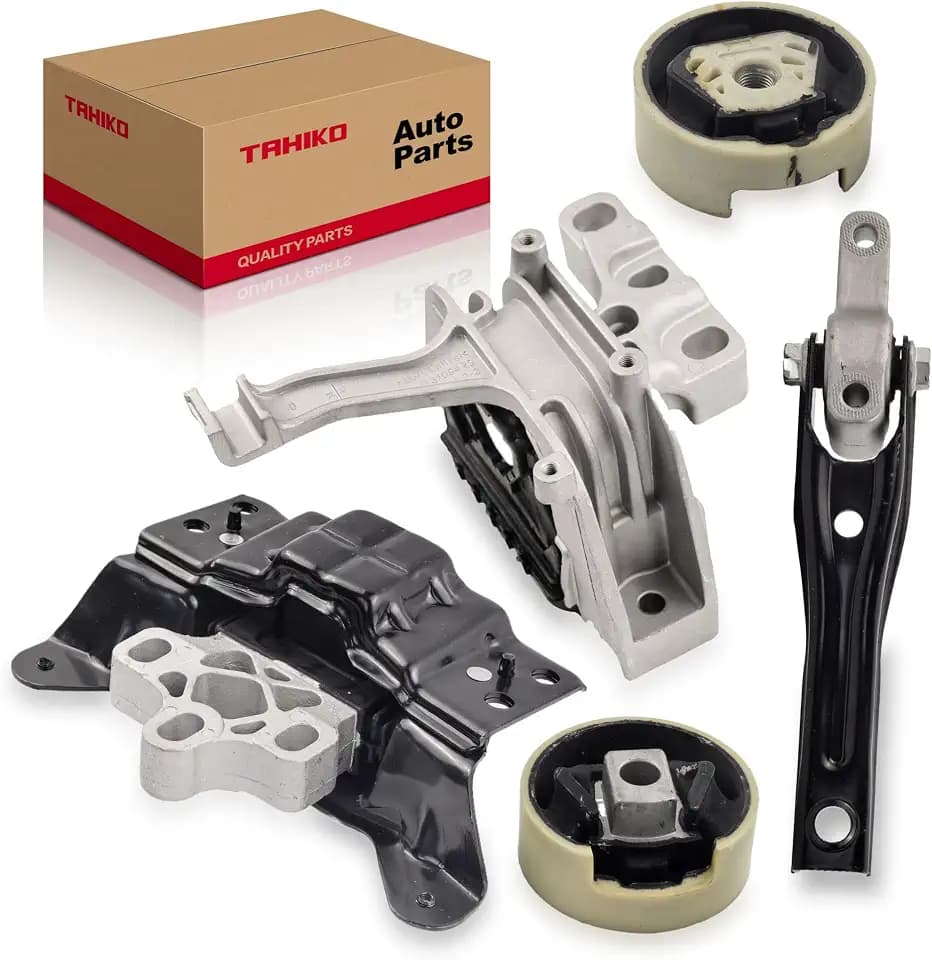 5PCS Engine Motor & Trans Mount Set Compatible with Audi A3, Audi S3, A3 Quattro L4-2.0L ,Volkswagen Golf /Jetta / GTI Replace R3057, 9918, 9919, 9985, 9917, A4085, A4934, A4935