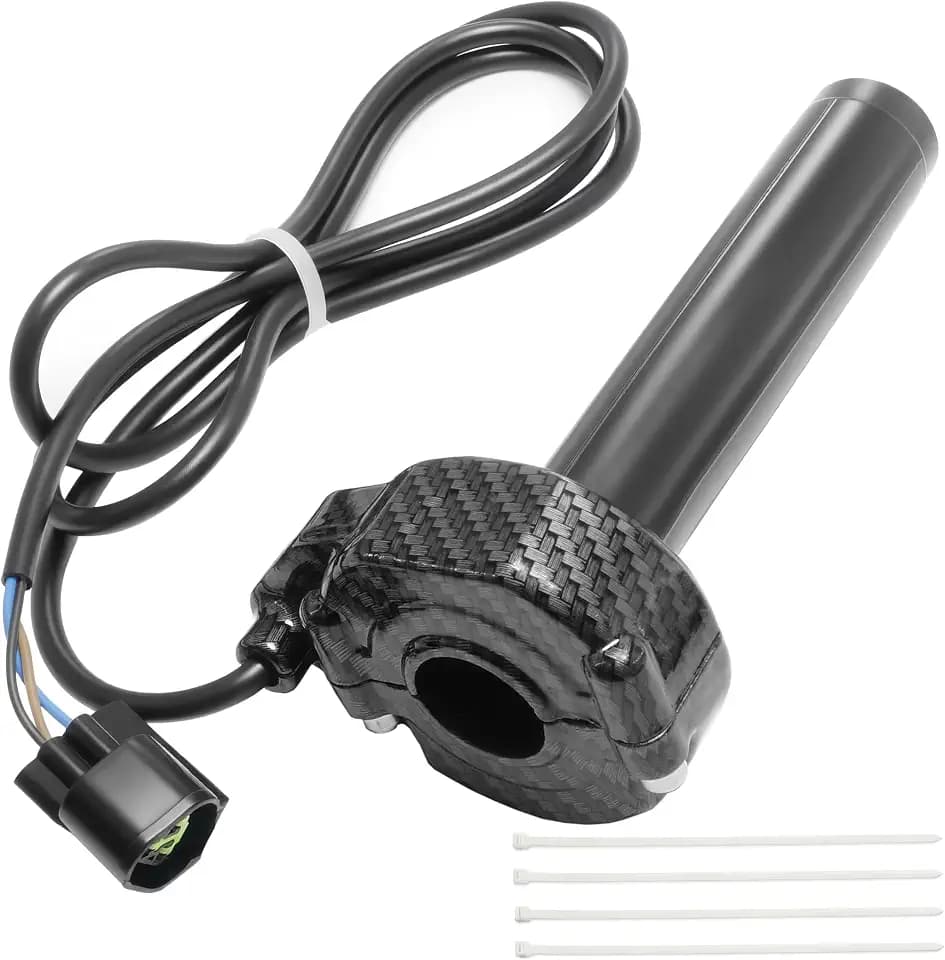 Throttle Grips Surron Quick Twist Throttle Grip Kit with Cable Rolling Bearing & Handle Upgraded for Surron/Light Bee/Sur Ron S/Surron X/Sur-Ron/X160/X260 Electrice Dirt Bike
