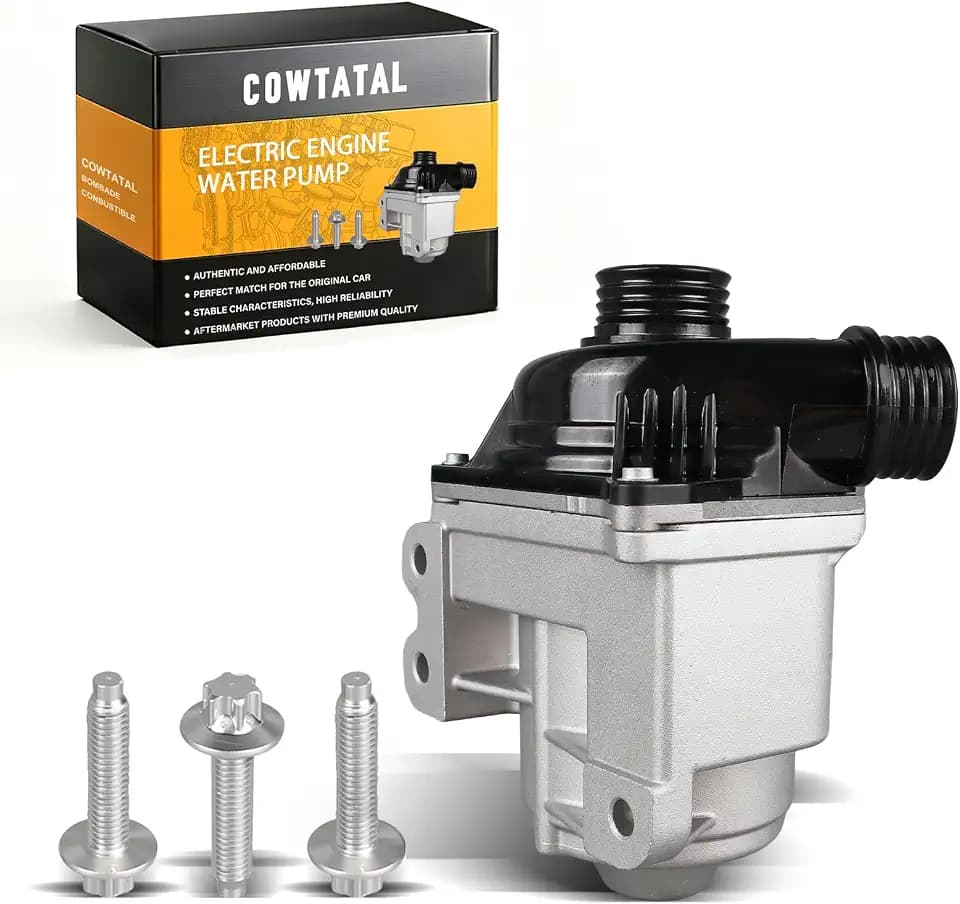 Electric Engine Water Pump Compatible with BMW 335i 535i X3 X5 2007-2018