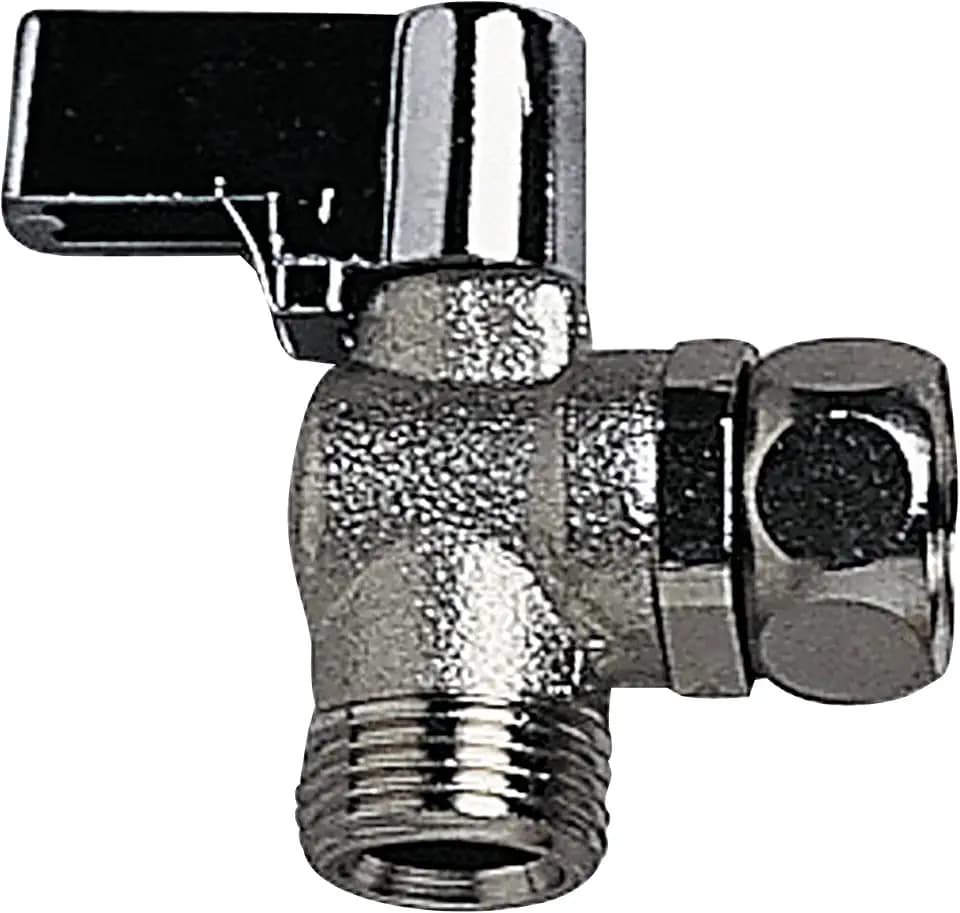 Wirquin 19529004 Armatur 1/4 Umfang R29 quadratisch Chrom, Messing, nickel- und verchromt