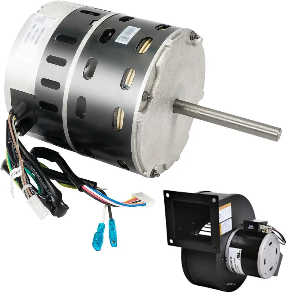 LEAPTREND ZWK702B5388701 Furnace Blower Motor 1/2HP, 208-230V, 50/60 Hz, 1050 RPM, 3.8-3.6A Compatible with Intertherm fit for E7 Model Furnaces Replace 622686 622639