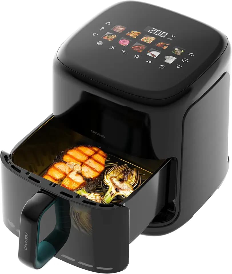Cecotec Heißluftfritteuse Cecofry&Grill Smokin'Prime 6500 Heat, 6,5 L