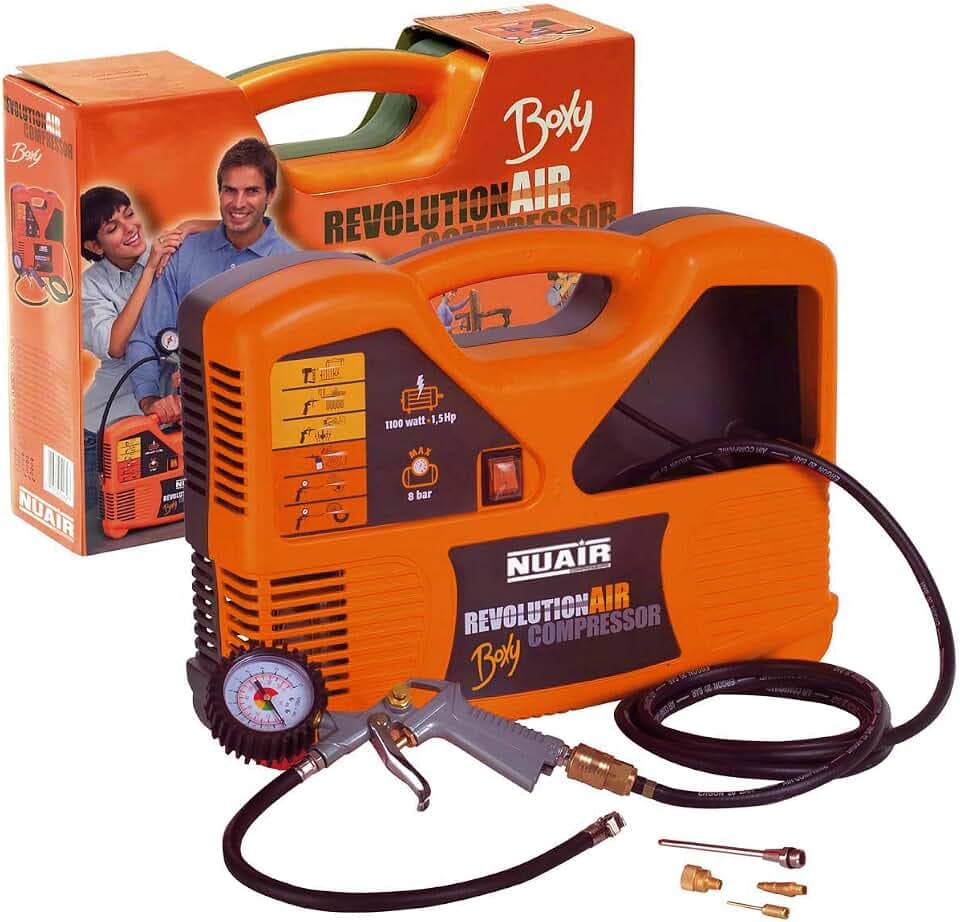 RevolutionAIR Boxy Kompressor, 1100 W, 230 V