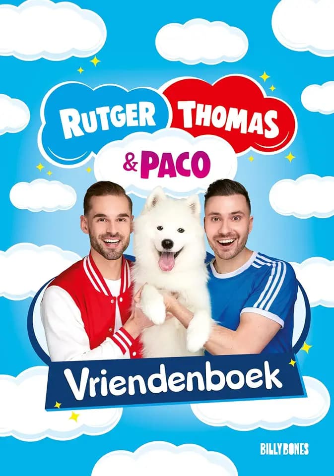 Rutger, Thomas & Paco - Vriendenboek