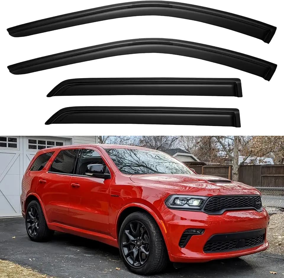 Window Visors Rain Guards for 2011-2026 Dodge Durango
