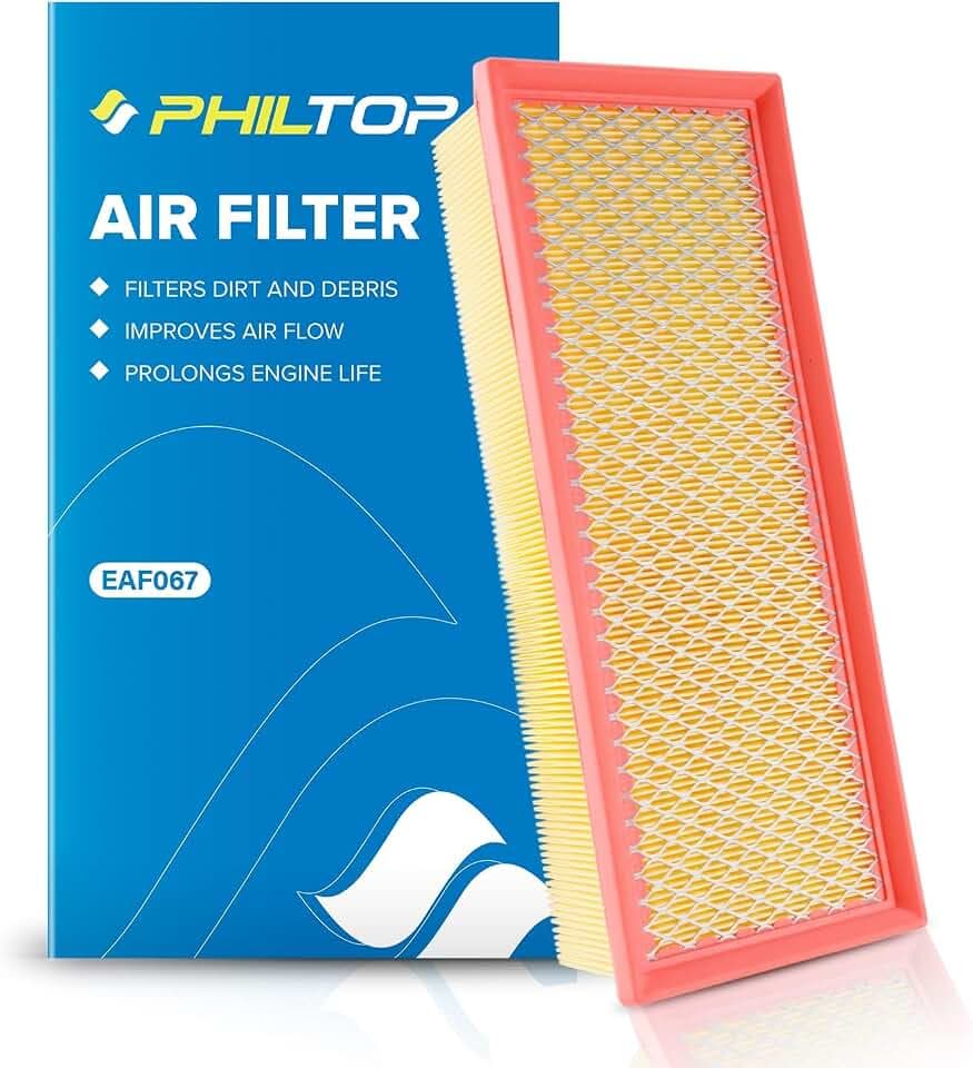 PHILTOP CA9711 Engine Air Filter for Volkswagen Passat, Jetta, Tiguan, Audi