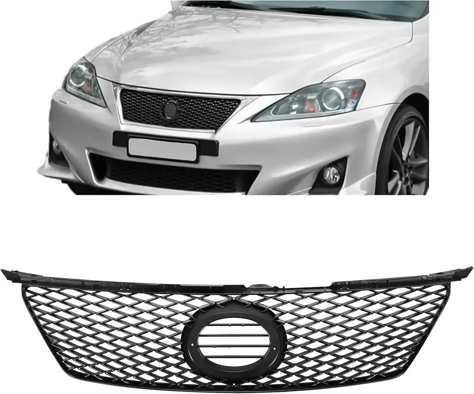 HECASA Grill Compatible with 2006-2008 Lexus IS250 IS350