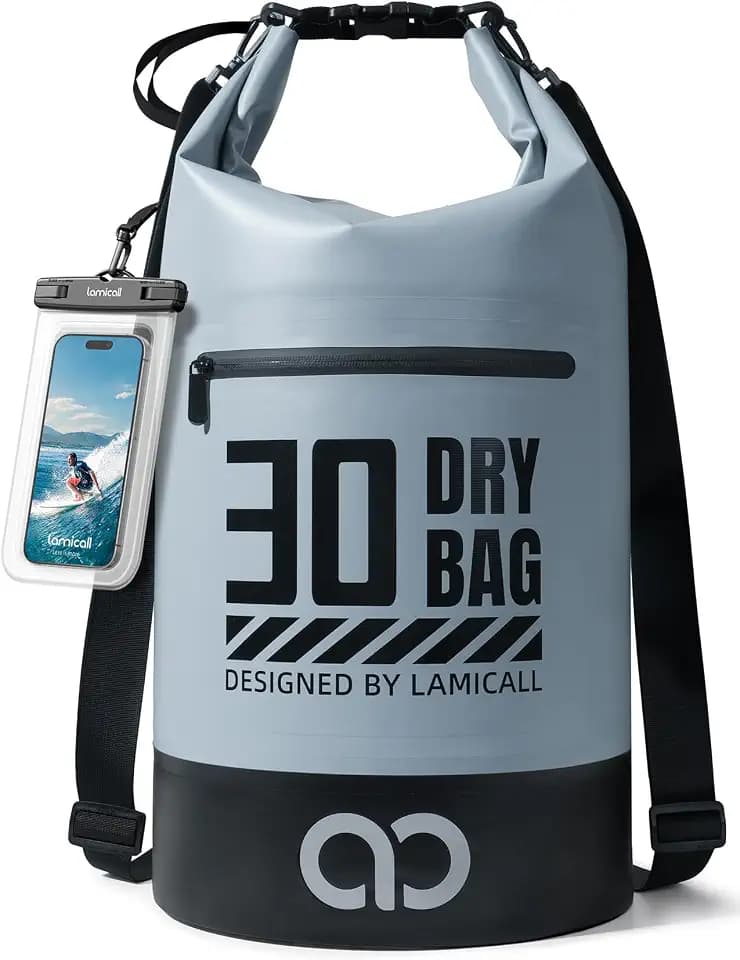 Lamicall Dry Bag, wasserdichte Tasche Beutel - 5L/10L/20L/30L/40L Drybag