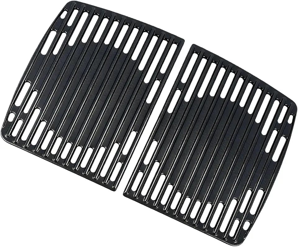 Gusseisen Grillrost für Endars Urban, Explorer, Urban Pro, Explorer Pro Gasgrills, 2 Stück Massives Gussrost Enders Zubehör 【Nicht für Explorer Pro II 】