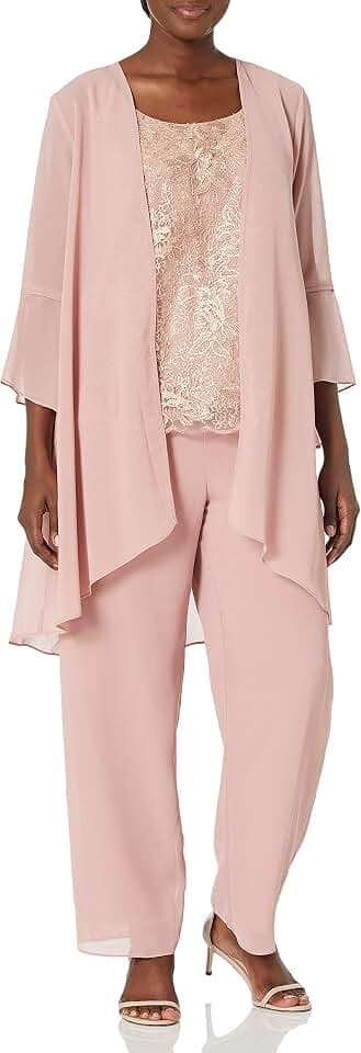 Le Bos womens Sequin Top Pant Set