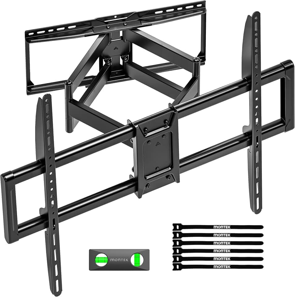 monTEK TV-Wandhalterung für 50-100 Zoll, bis 75 kg, VESA max. 900x600 mm