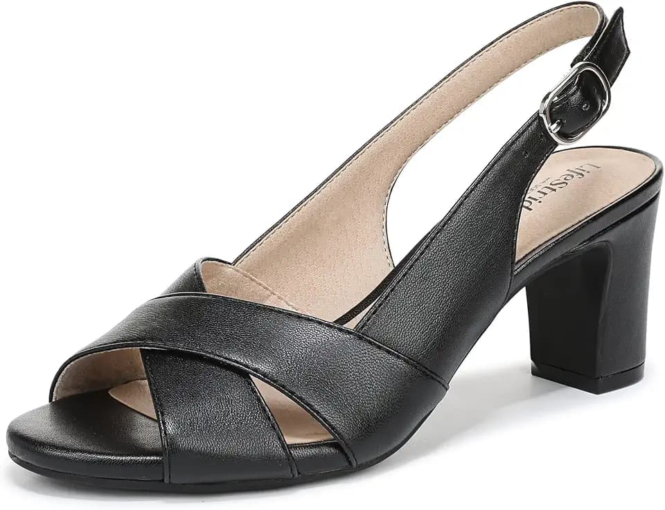 LifeStride Women's Freesia Slingaback Dress Sandal