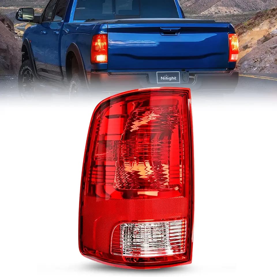 Nilight Taillight Assembly for 2009-2018 Dodge Ram 1500 2500 3500