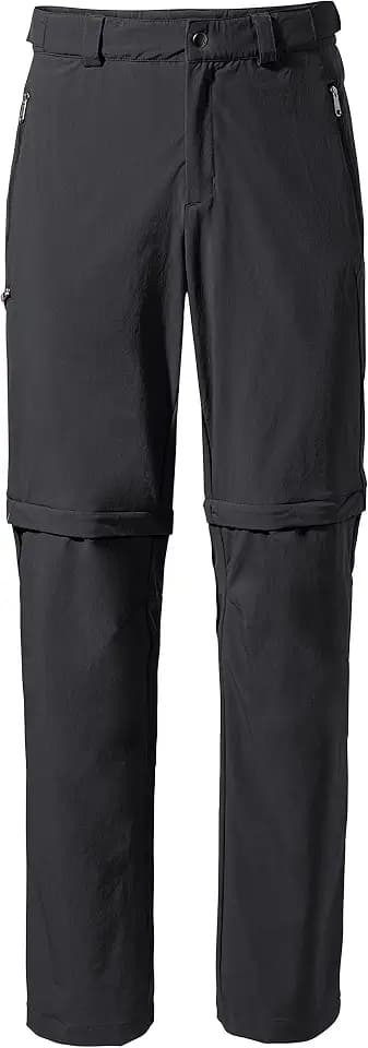VAUDE Men's Farley Stretch T-Zip Pants III, Bequeme Herren Trekkinghose mit Zip-Off-Funktion, schnell zur Bermuda abzippar, strapazierfähig, schnelltrocknend & elastisch, umweltfreundlich hergestellt
