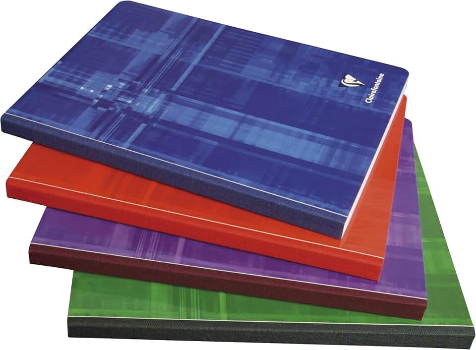 Clairefontaine 9761C Kladde 17x22cm 144 Blatt Seyes Lineatur sortiert