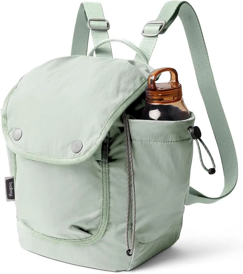 Bellroy Cinch Minipack 9L, Lightweight Mini Backpack - Seafoam