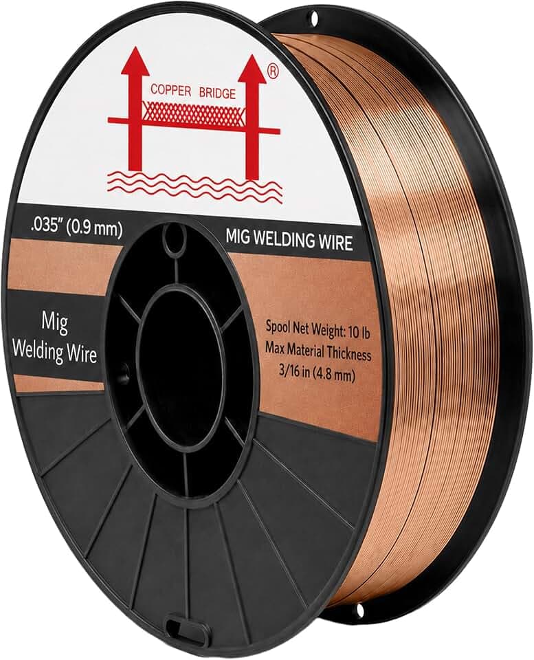 ER70S-6 Solid MIG Welding Wire – .035” – 11 lb Spool