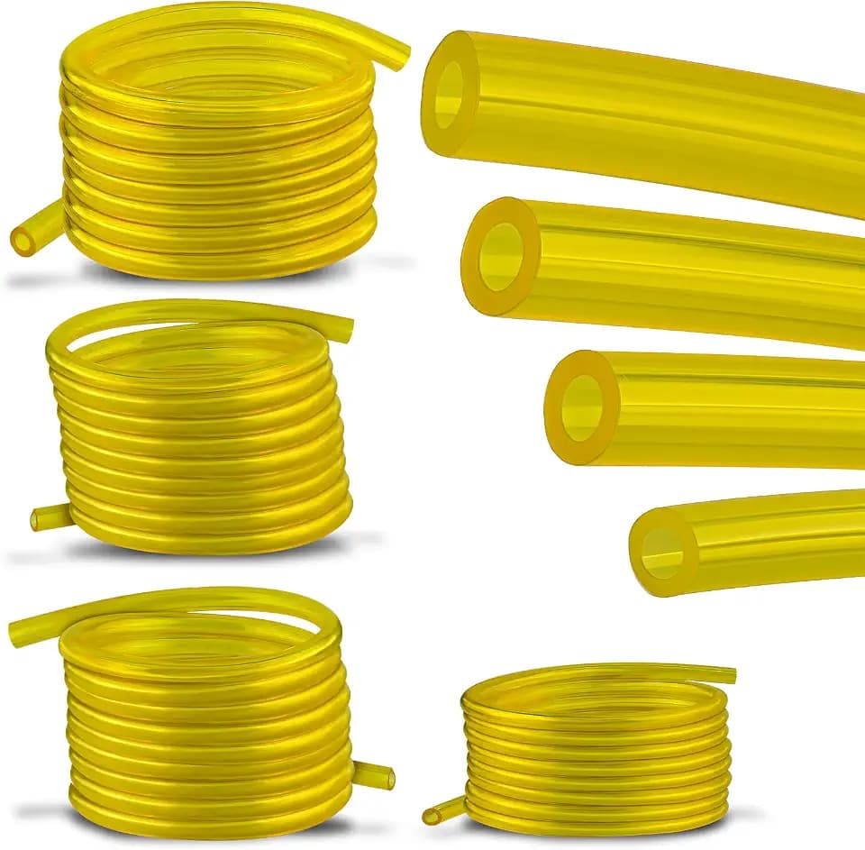 AUTOKAY 4 Sizes Petrol Fuel Gas Line Hose Tubing for Small Engine Chainsaw