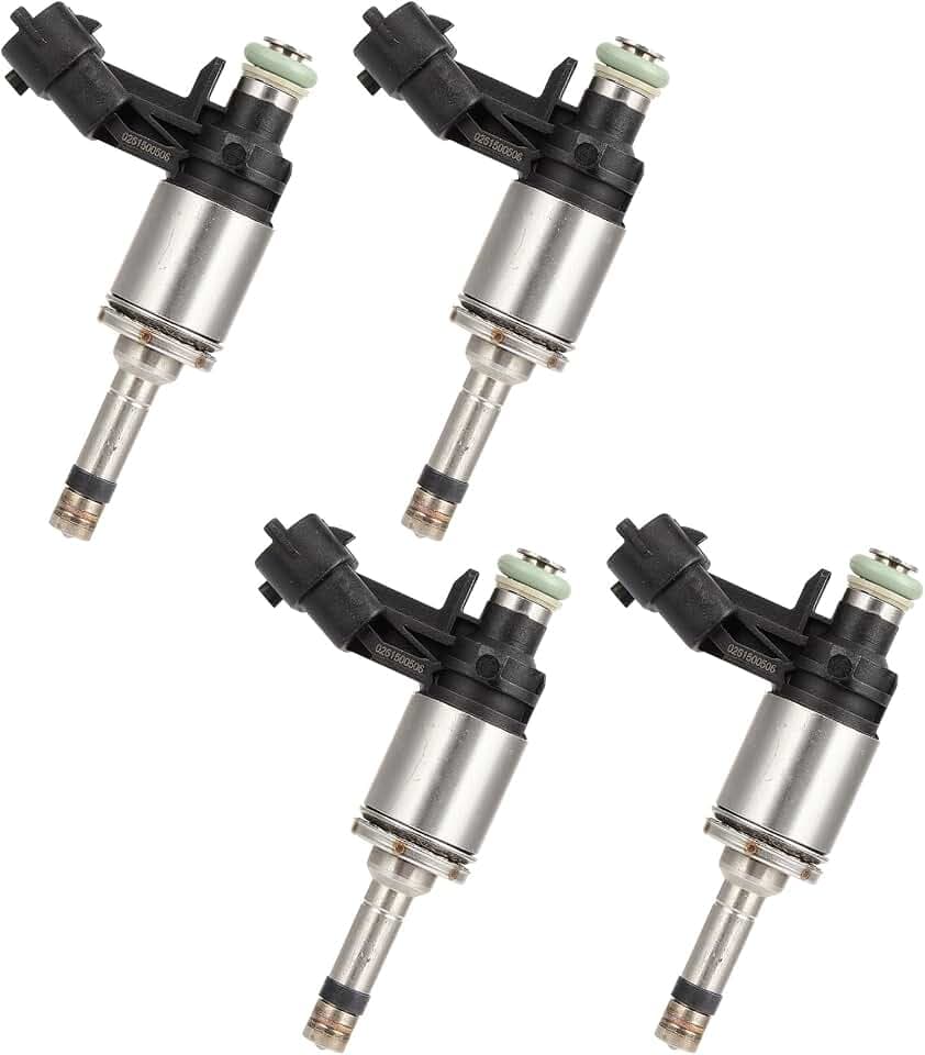 SCITOO 4 Holes 4Pcs Fuel injectors for Ford for Explorer 2.3L 2016-2019