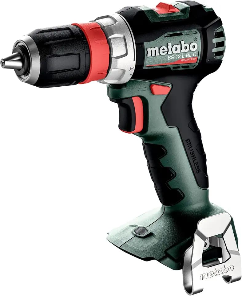 metabo Akku-Bohrschrauber BS 18 L BL Q, 18V Brushless Bohrer, 60 Nm
