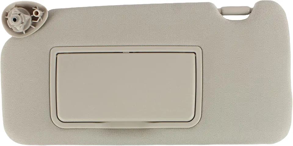PEVEST Sun Visor with Mirror, Without Lights - Driver & Passenger Side Gray for Honda HR-V EX-EX/LX/Sport 2016-2022 | Replaces OE:83230-T7W-A12ZA, 83280-T7W-A11ZA (Driver Side)