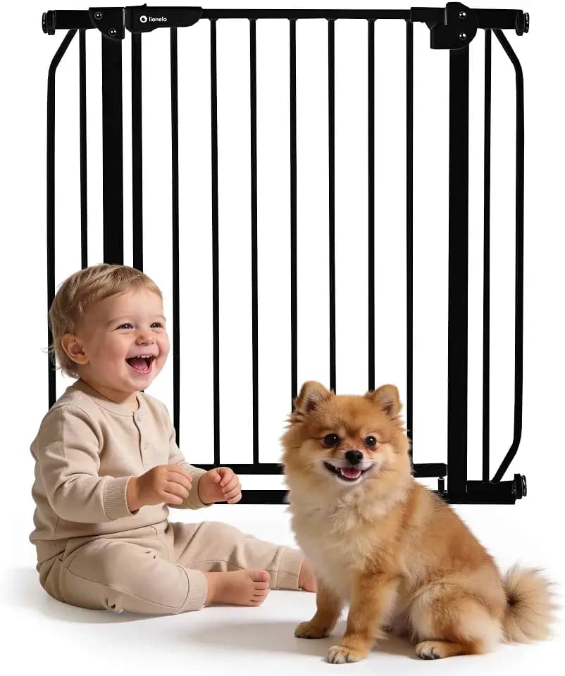 Lionelo Truus Slim Treppenschutzgitter ohne Bohren 75–105 cm