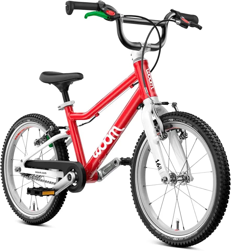woom GO 3 & GO 3 AUTOMAGIC Kids Bike, 16 Inch Lightweight, Ages 4-6
