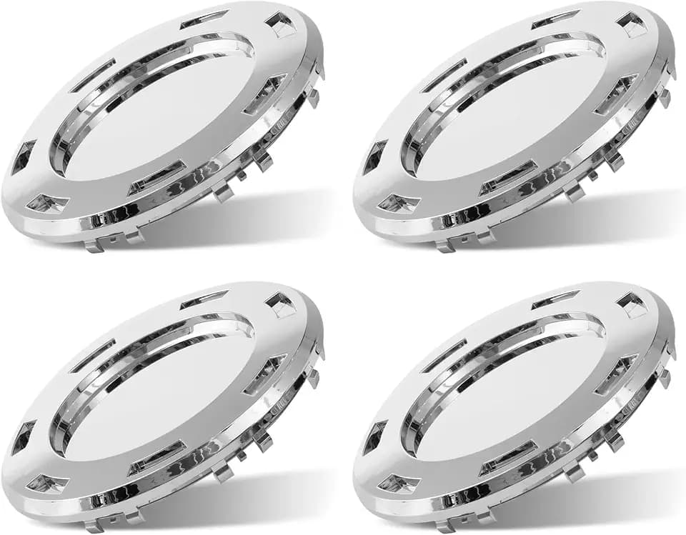 (Set of 4) Chrome Wheel Center Caps for Cadillac Escalade 2007-2014