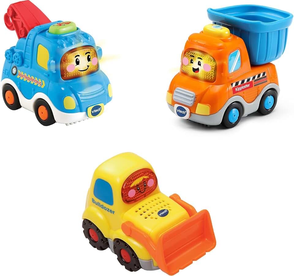 VTech TUT TUT Baby Flitzer 3er Set Baustellenfahrzeuge