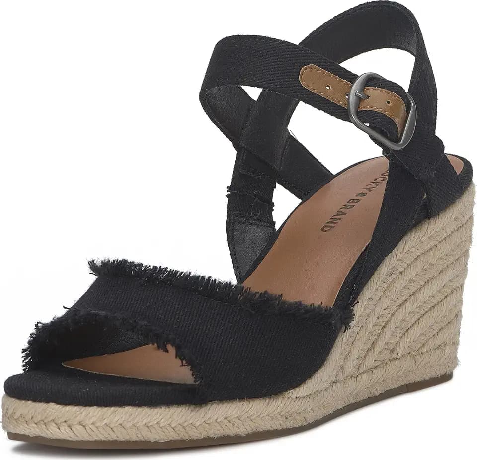 Lucky Brand Mindra Espadrille Keilsandalen für Damen