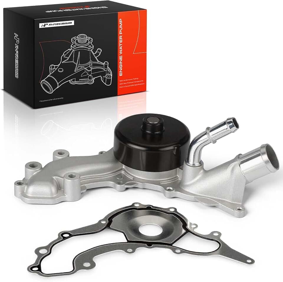 A-Premium Engine Water Pump DOHC 6Cyl 3.6L Compatible with Dodge, Jeep, Ram