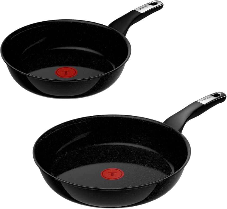 Tefal Explore On Keramik 2-tlg. Bratpfannen-Set 24/28 cm, kratzfest