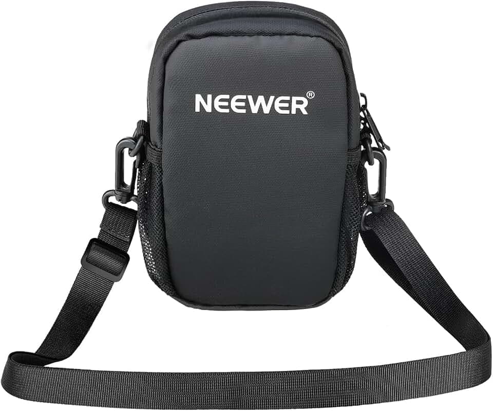 NEEWER Camera Sling Bag, Water Resistant Lightweight Compact Travel Case Crossbody for Photographers, Compatible with DJI Osmo Pocket 4 3 iPhone DSLR Mirrorless Small Photography Accessories, PB13