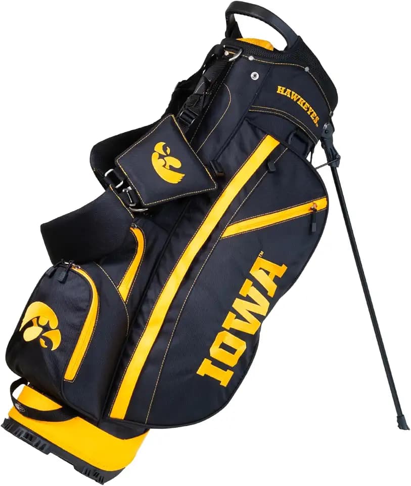 Team Golf NCAA Fairway Golf Stand Bag, Lightweight, 14-Way Top