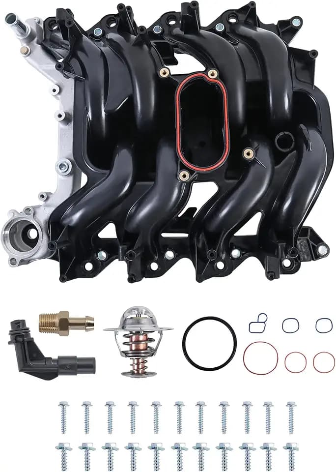 MOSTPLUS 615-188 Upper Intake Manifold w/Gaskets Compatible with Ford F250 F350 E150 E250 E350 E450 5.4L V8