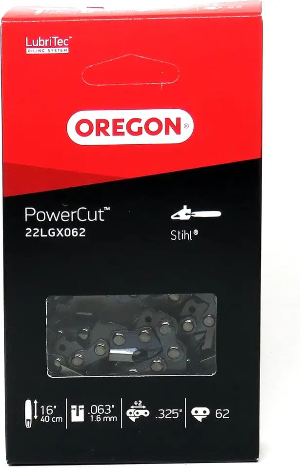 Oregon Sägekette für 40cm Schwert, .325", 1,6mm Stärke, 62 Treibglieder