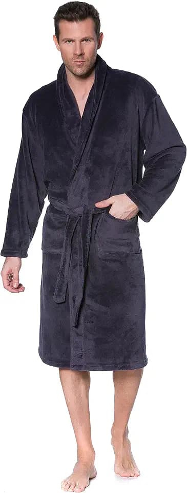 JP 1880 Herren Bademantel Mikrofaser Bademantel (1er Pack)